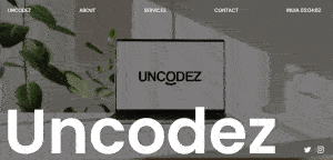 Uncodez.io: Web Development Agency Website
